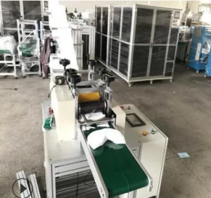 Automatic Disposable Surgical Ear Loop Face Mask Machine Mask Forming Machine