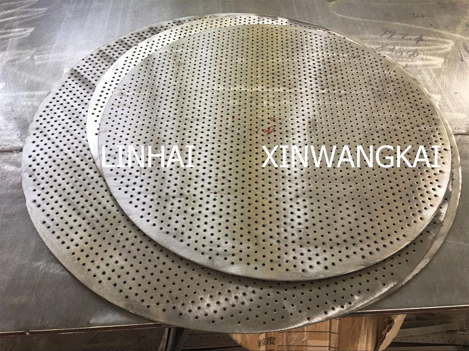 0.6mm Round hole perforated sheet mesh