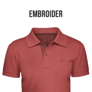 Men Polo Embroidery T-Shirt