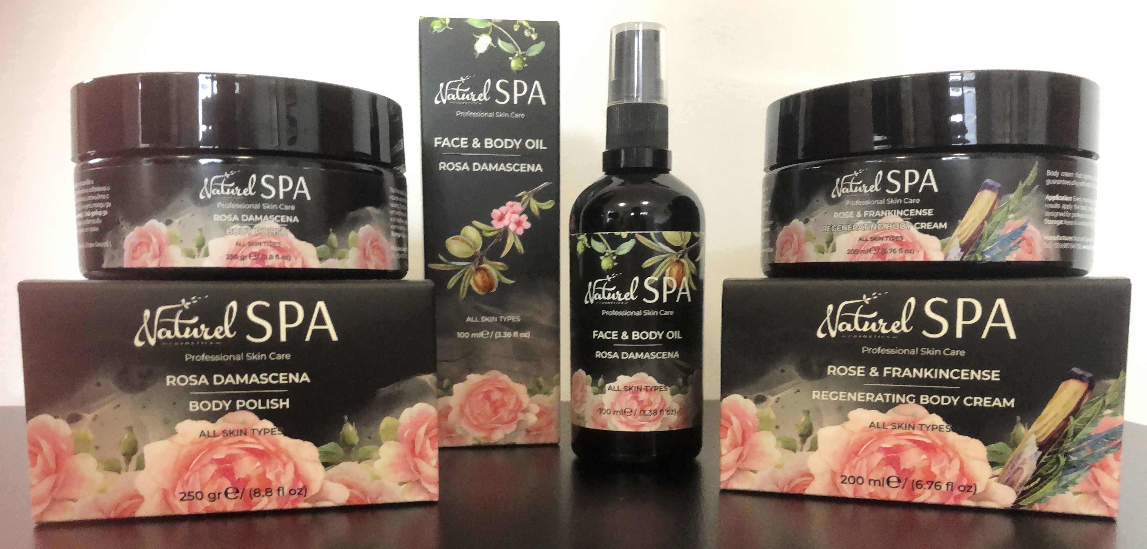 Buy Spa Face & Body Professional 3step Treatment With Rose Oil from