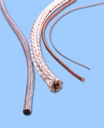 Copper Flexible Braided Rope Sqaure