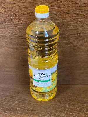 BOTTLE 1 liter Sunflower refined oil