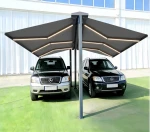 Custom Retractable Awning,Aluminum Full Cassette  ,House, Outdoor, Garden, Window ,Patio Back Porch Garage Double Open