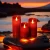 Import Wholesale 3pcs Red LED Flameless Pillar Candles with Remote Control from USA