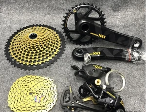 AUTHENTIC SRAMs XX1 Eagle AXS Electronic Groupset: 175mm Boosts 34t DUB Crank 12 Speed