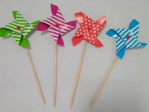 Pinwheel toothpicks