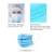 Import Blue 3ply Face Mask CE Certification 3 ply Earloop Disposable Face Mask from China