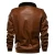 Import Men’s Aviator Brown Jacket with Black fur from Canada