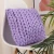 Import 1000G 3cm velvet hand knitted braid chunky knitting yarn giant chunky cotton tube yarn for knot pillow blanket pet house from China
