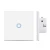 1 Gang 1Way  220v soft  glass smart wall touch switch board