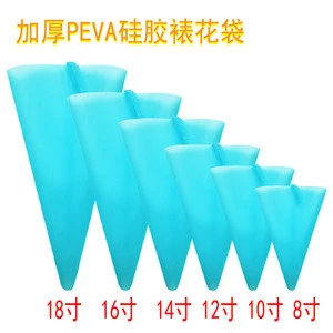1 piece 4 Sizes reusable silicone icing piping cream pastry bag dessert decorators cake cupcake decorating tools