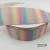 Import 100 Yards double faced character Pastel Gradient Colors Rainbow Grosgrain Gift Ribbon from China