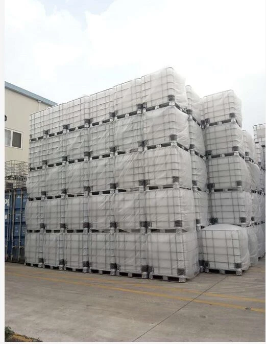 1000L plastic IBC tank for chemical product storage