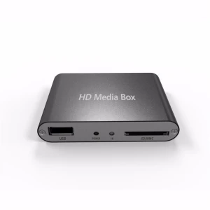 1080P mini HD media player for car, auto pay loop resume function