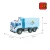 Import 1:16 kids inertia reefer truck friction toy vehicle with light and music from China