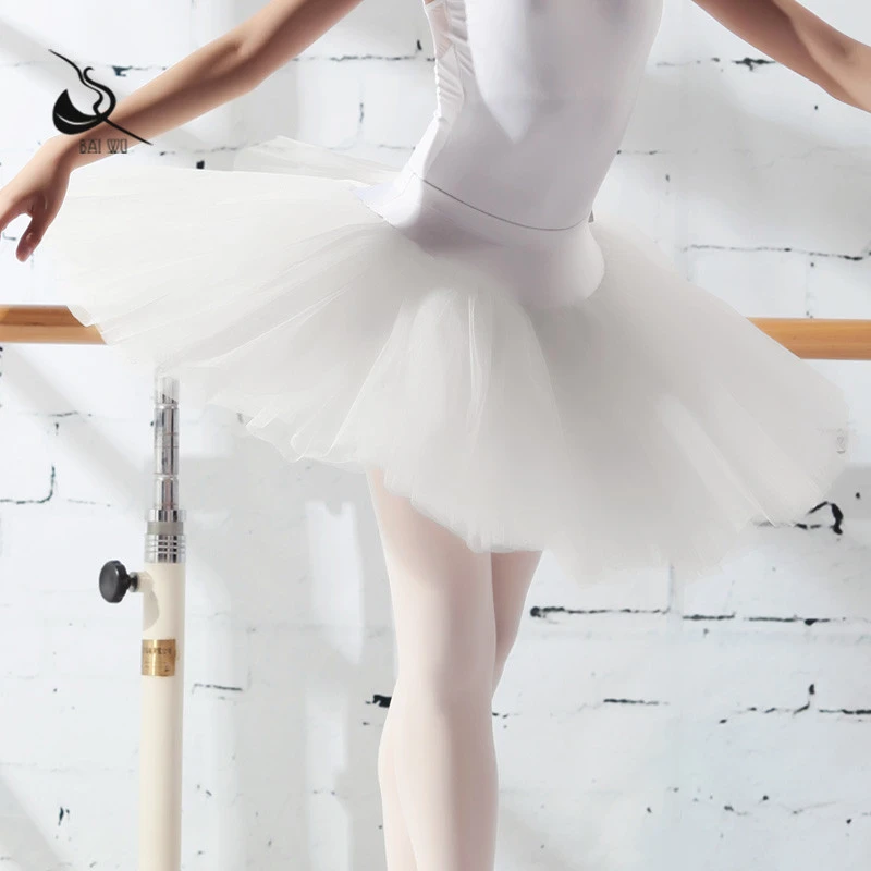 116143512  Baiwu  Dance Training Wear 7 Layer Woman Adult Ballet Tutu