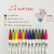 Import 12 colors dual tips brush pens with fineliner coloring book art sketching calligraphy water color brush marker from China