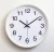 Import 12 inch 30cm round promotion or gift modern simple  brief plastic home decorative quartz wall mounted clock from China