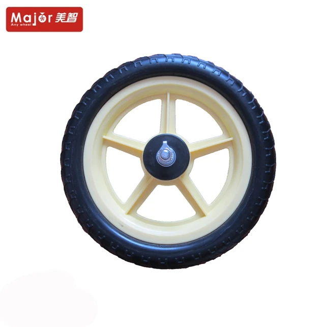 12 inches stroller eva foam rubber wheel with axle