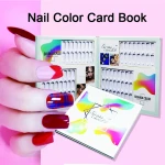 120/160 Color Nail Gel Polish Color Card Nail Art Showing Shelf Nail Display Book