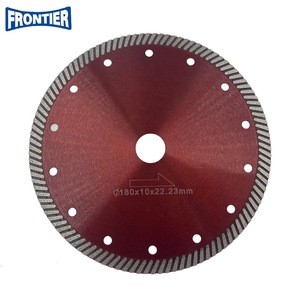 125  5inch Hot Press diamond turbo saw blade for dry cutting granite