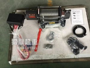 12V 24V DC motor 2000lbs heavy duty electric winch philippines for boat trailer