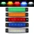 12v LED Auto side Lampade Truck Side Marker Indicator Lights Turn Signal Brake Tail Light Universal For Buses