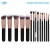 Import 14pcs Crystal Handle Makeup Brush Set/Custom Logo Make Up Brushes/Private Label Make Up Brushes from China