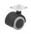 Import 1.5 inch 40mm furniture casters with pu race board thread stem chair brake wheels cylinder from China