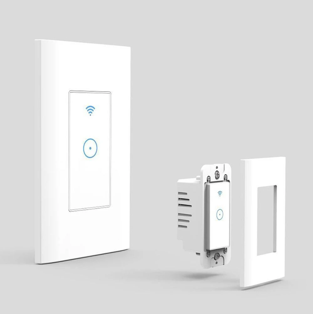 15A smart wireless wifi light switch/smart wifi wall switch