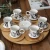 Import 15pcs Turkish Porcelain Coffee Tea Set Small Ceramic  Cup and Saucer Set from China