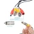 18m BNC video cable female to male with DC port cctv bnc cable security accessories