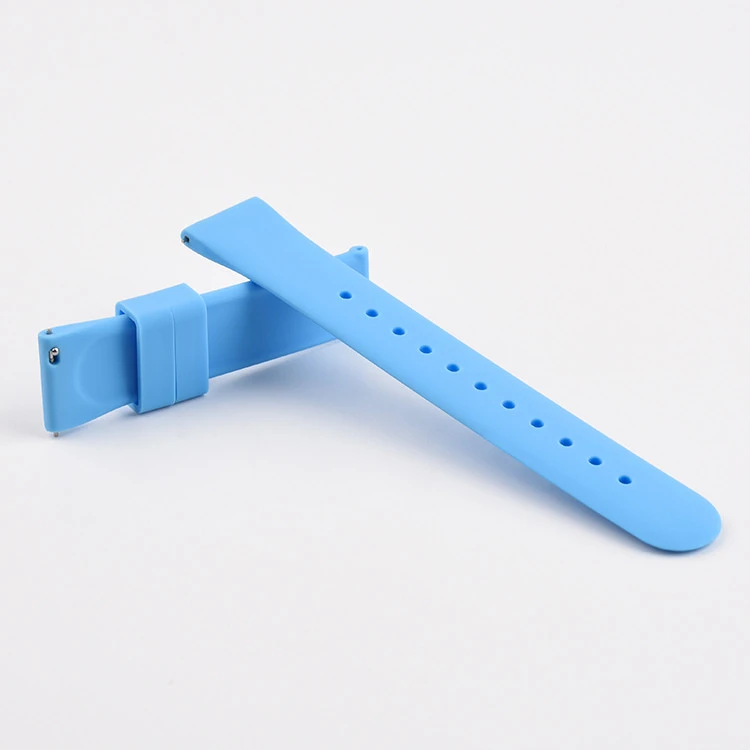 18mm Custom Silicone Watch Strap Rubber Band Wrist Band
