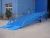 Import 18T Warehouse container used fixed loading ramp/dock levler with forklift from China