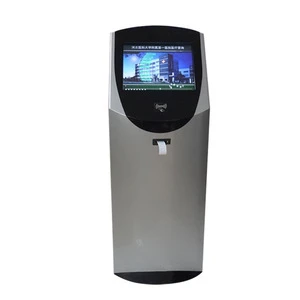 19 inch self service touch screen 80mm printer terminal kiosk payment kiosk