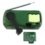 1JGIH1 DEGEN DE13 FM AM SW Crank Dynamo Solar Power Emergency Radio