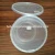 Import 1L customized small clear round plastic pail and plastic product with lids from China