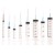 Import 1ml 2ml 3ml 5ml 10ml 20ml Plastic Medical Vaccine Syringes Disposable Sterile Safety Syringes from China