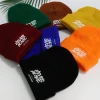 1pc NeverAlone Printing Hip-Pop Hats Personality Warm High Grade Cuffed Beanie For Teens Adults