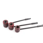 1PC Red Wood Smoking Pipes Portable Smoking Pipe Herb Tobacco Pipes Grinder Cigar Tube Smoke Gifts