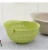 Import 2-in-1 kitchen Strainer Colander Large Plastic Washing Bowl and Strainer for Fruits Vegetable Cleaning from China
