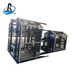 2 in 1 m type plastic twisted rope making machine cordage twisting machine