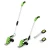 Import 2 IN 1 Pro 7.2V Built in Lithium Ion Battery Hand held Cordless grass trimmer from China