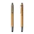 Import 2 in 1 Unique Bamboo Stylus Pen with Ballpen for Touch Screen from China