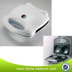 2 slice electric arepa sandwich maker with with detachable plate