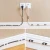 Import 20 PCs Cable Clips Organizer Desktop Self-Adhesive Cord Management Wire Holder Data Telephone Line Winder Sleeve Data Cable Tie from China