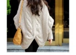 2018 Autumn  and Winter Knitted Cardigans Coat Women Fashion Long Sleeve Batwing  Sweater Beautiful Womans Crochet Cardigan