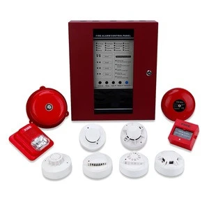 2018 factory price 4/8/16 Zone Conventional intelligent fighting fire Alarm Control Panel for fire alarm system