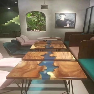 2018 modern design Dining room furniture made inmalaysia morden dining table sets simplicity glass dining table and chair set
