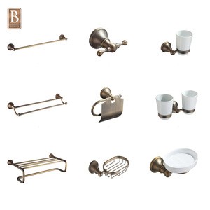 2018 Top Quality Brass Bathroom Accessories Bath Hardware Sets